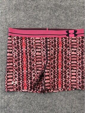 Under Armour Athletic Biker Shorts Size S Hot Pink